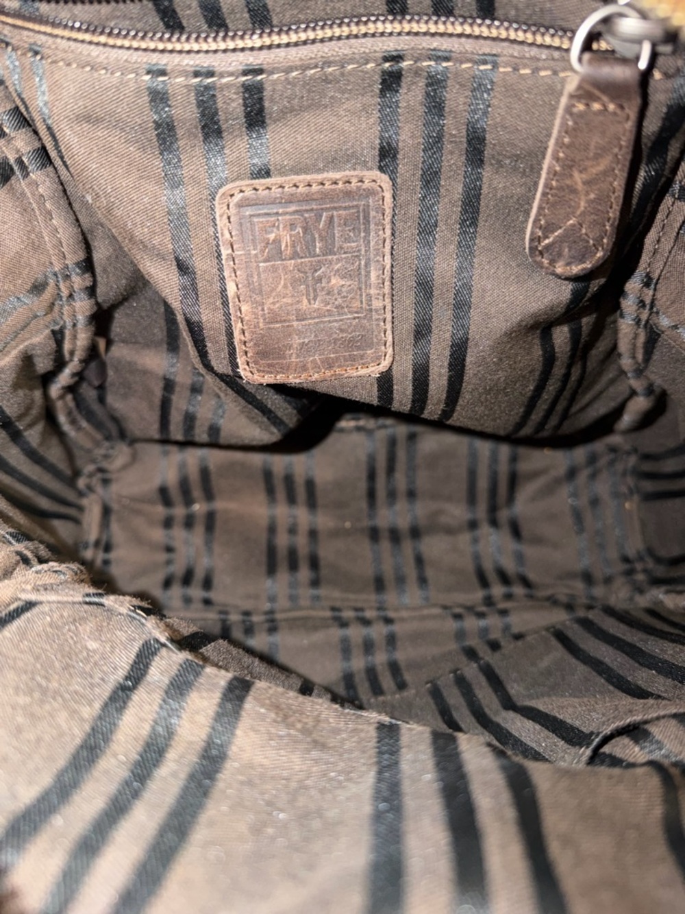 Frye Brown Leather Backpack - Picture 8 of 8